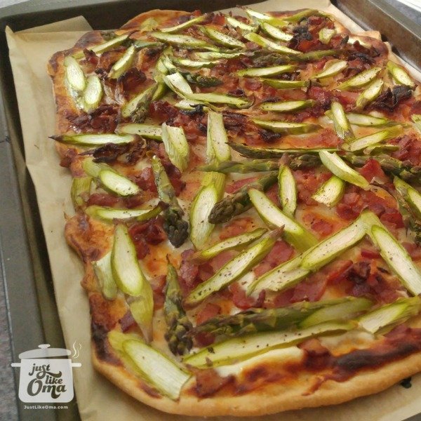 Tarte Flambee ~ Flammkuchen ~ German Pizza made Just like Oma