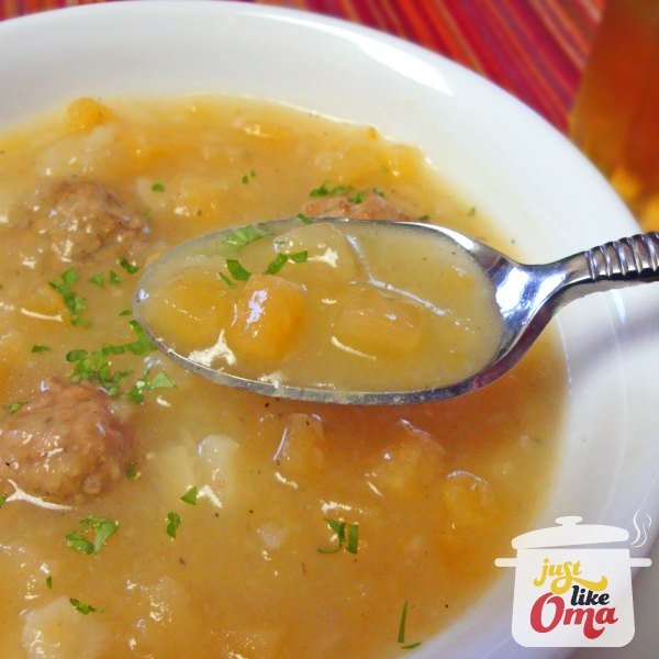 Mutti's Turnip Soup. Try it. You'll like it! Such a quick and healthy alternative.