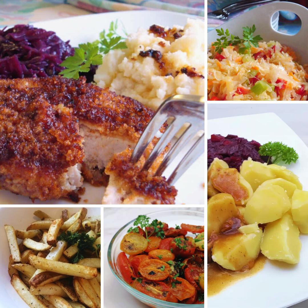 What To Serve With Pork Chops Collage
